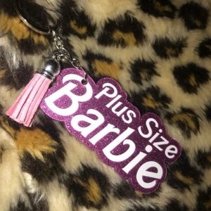 Barbie keychain, Plus sized Barbie, Barbie girl